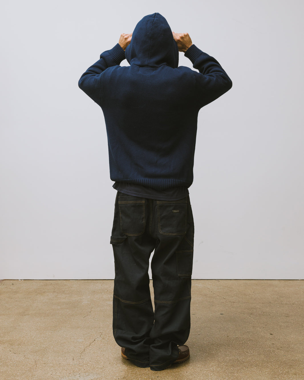 La Madre Zip Knit Hoodie