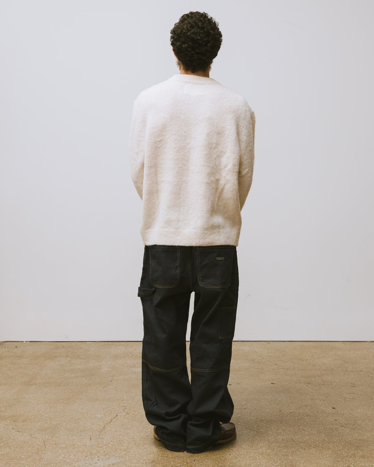 BNY Cherry Mohair Knit Sweater