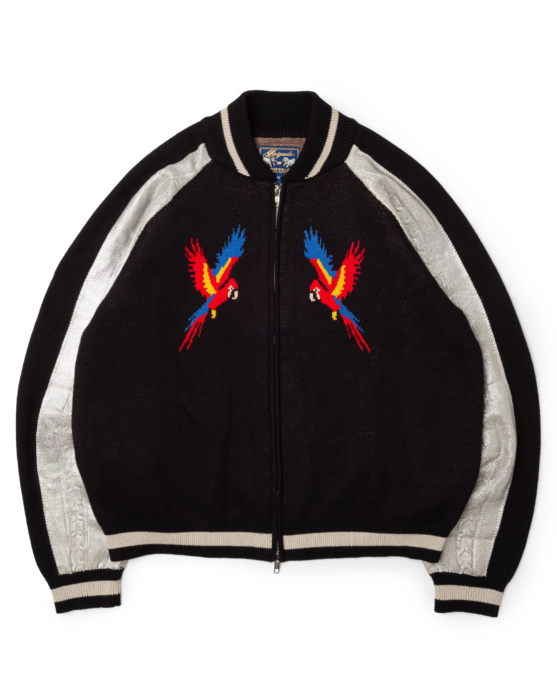 Knit Sukajan Bomber Jacket