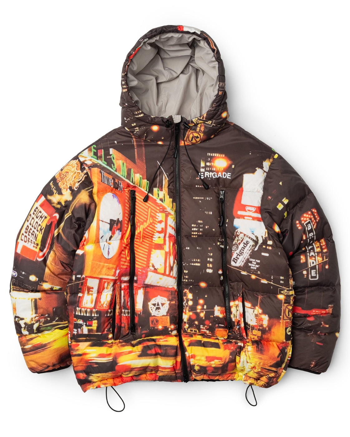 TIMES SQUARE GOOSE DOWN PUFFER JACKET