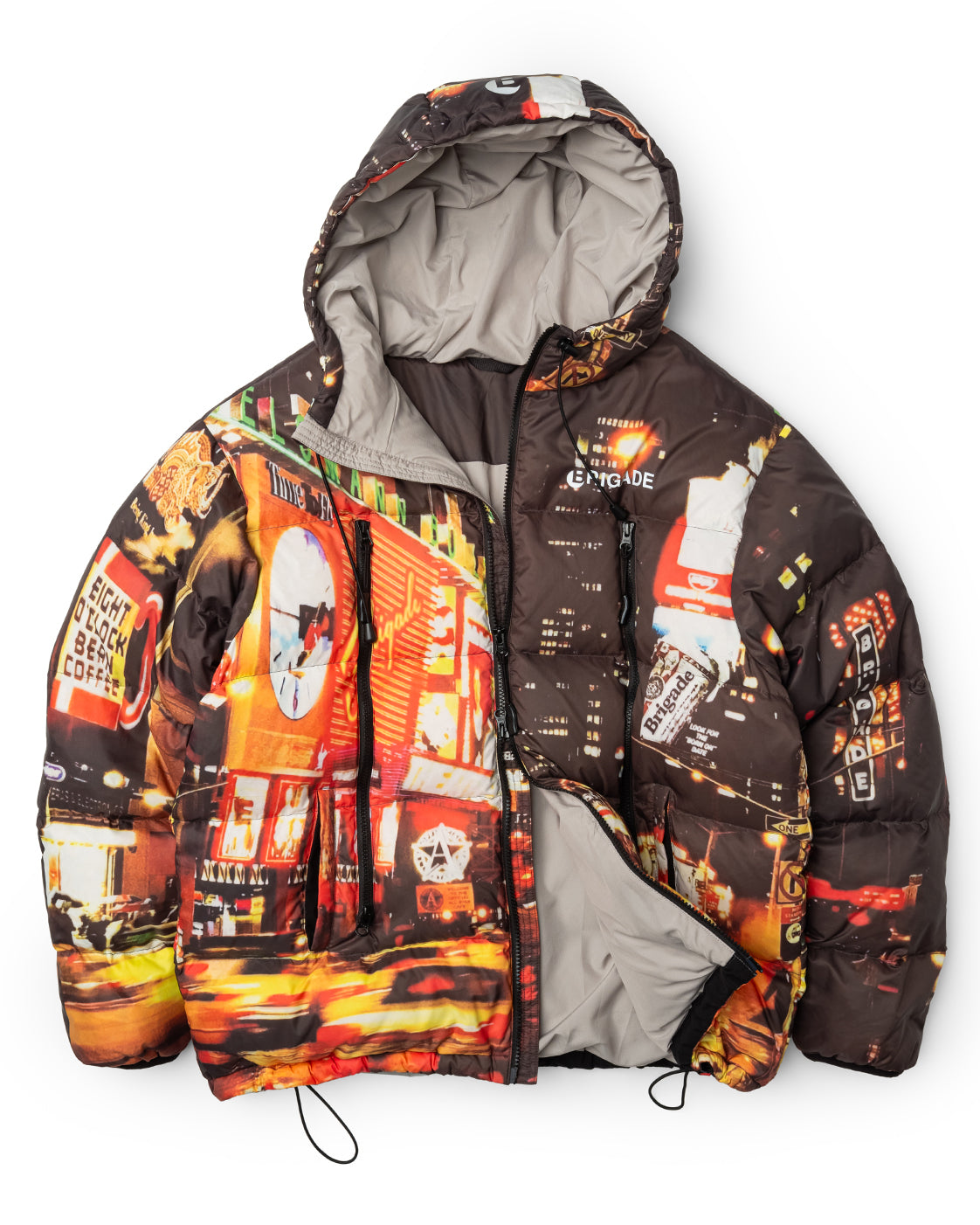TIMES SQUARE GOOSE DOWN PUFFER JACKET