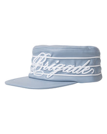 Leather Pillbox Hat