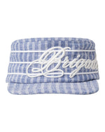 Plaid Pillbox Hat
