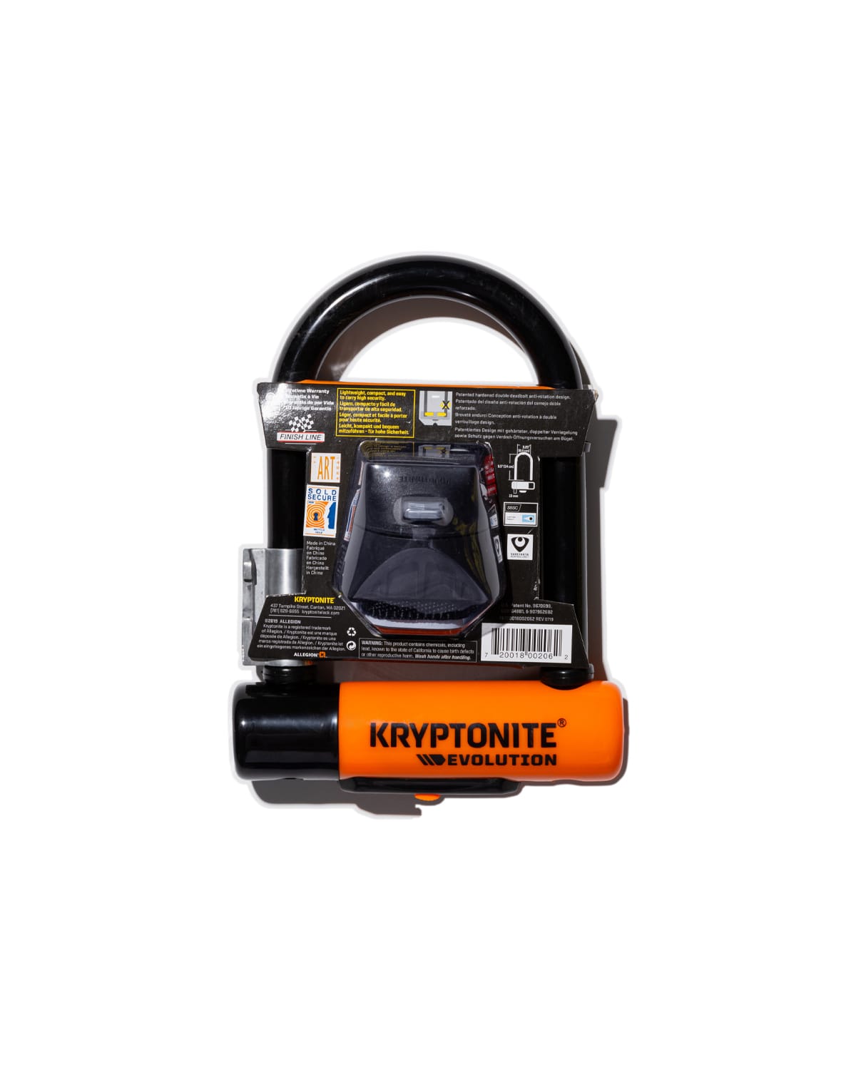 Kryptonite x Brigade Mini-5 U Lock
