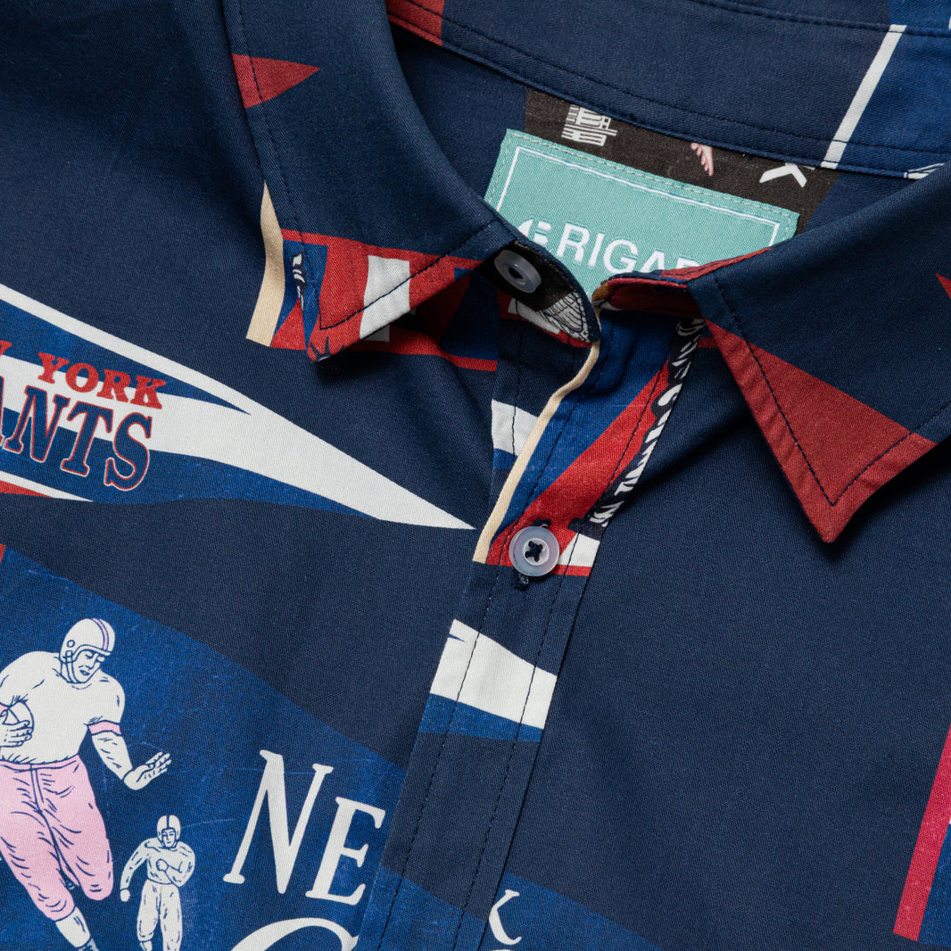 Brigade x Giants Vintage Pennant Button Up Shirt