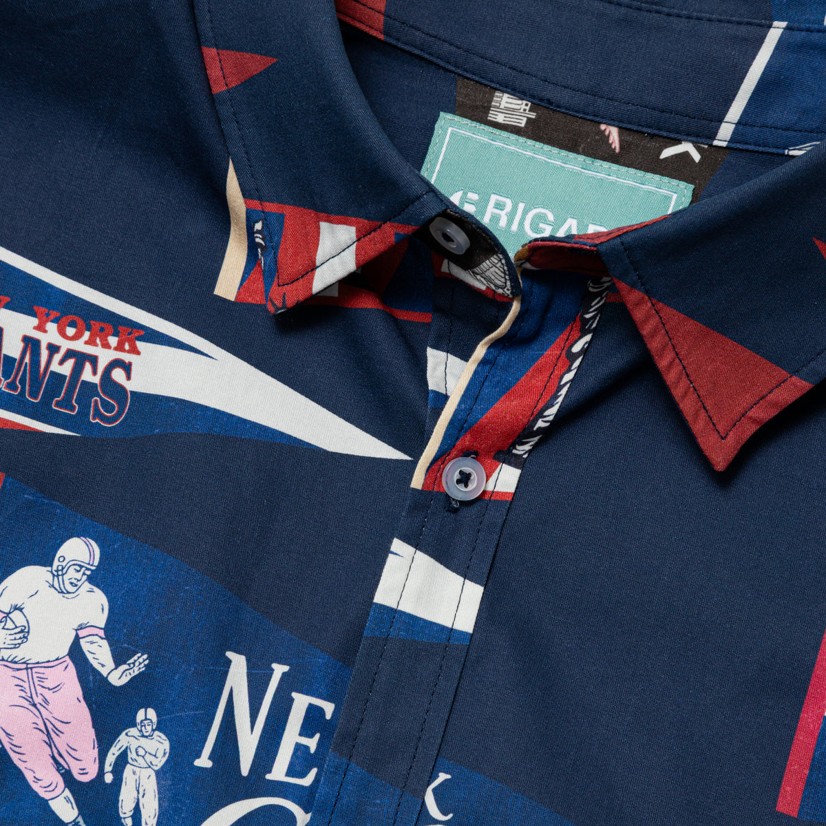 Brigade x Giants Vintage Pennant Button Up Shirt