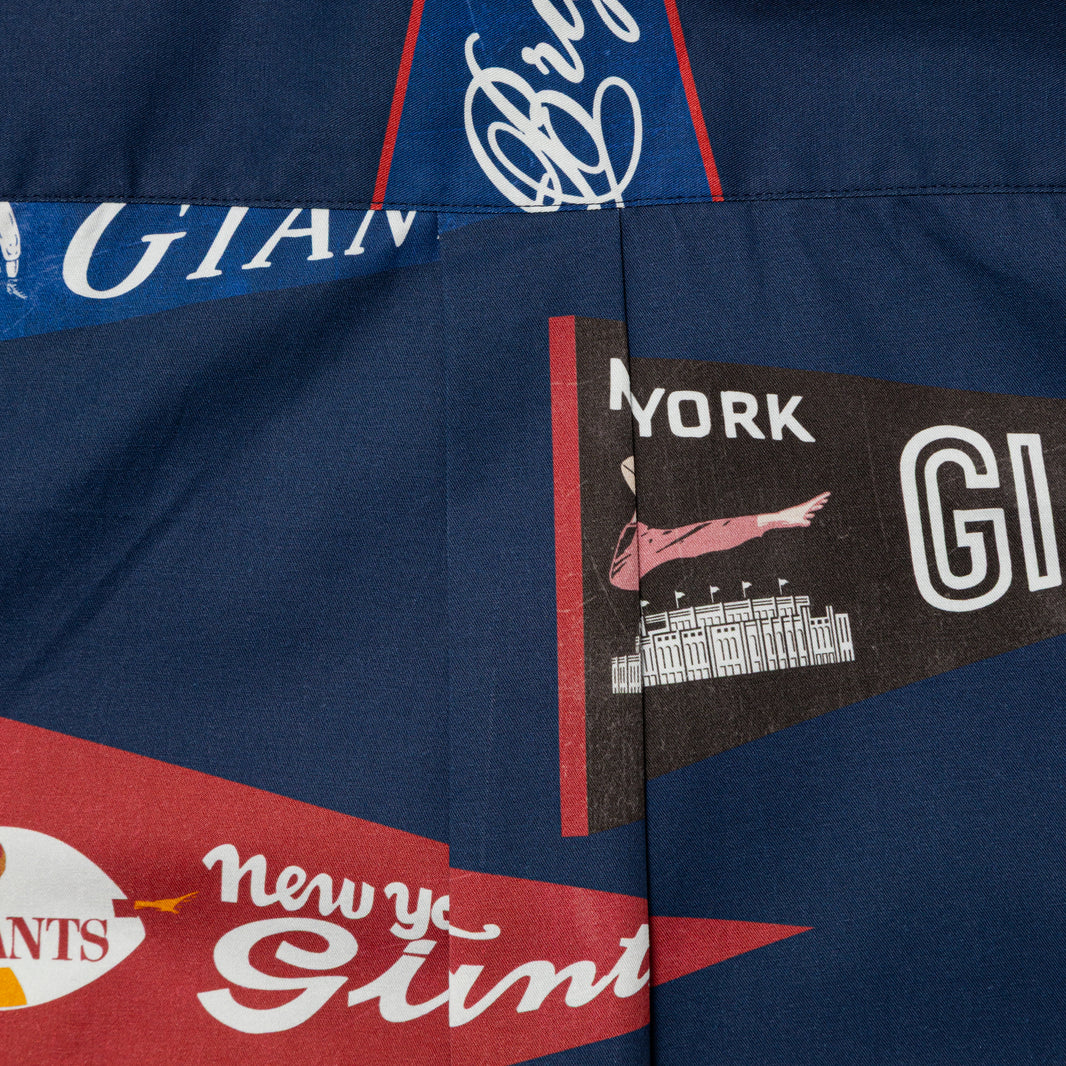 Brigade x Giants Vintage Pennant Button Up Shirt