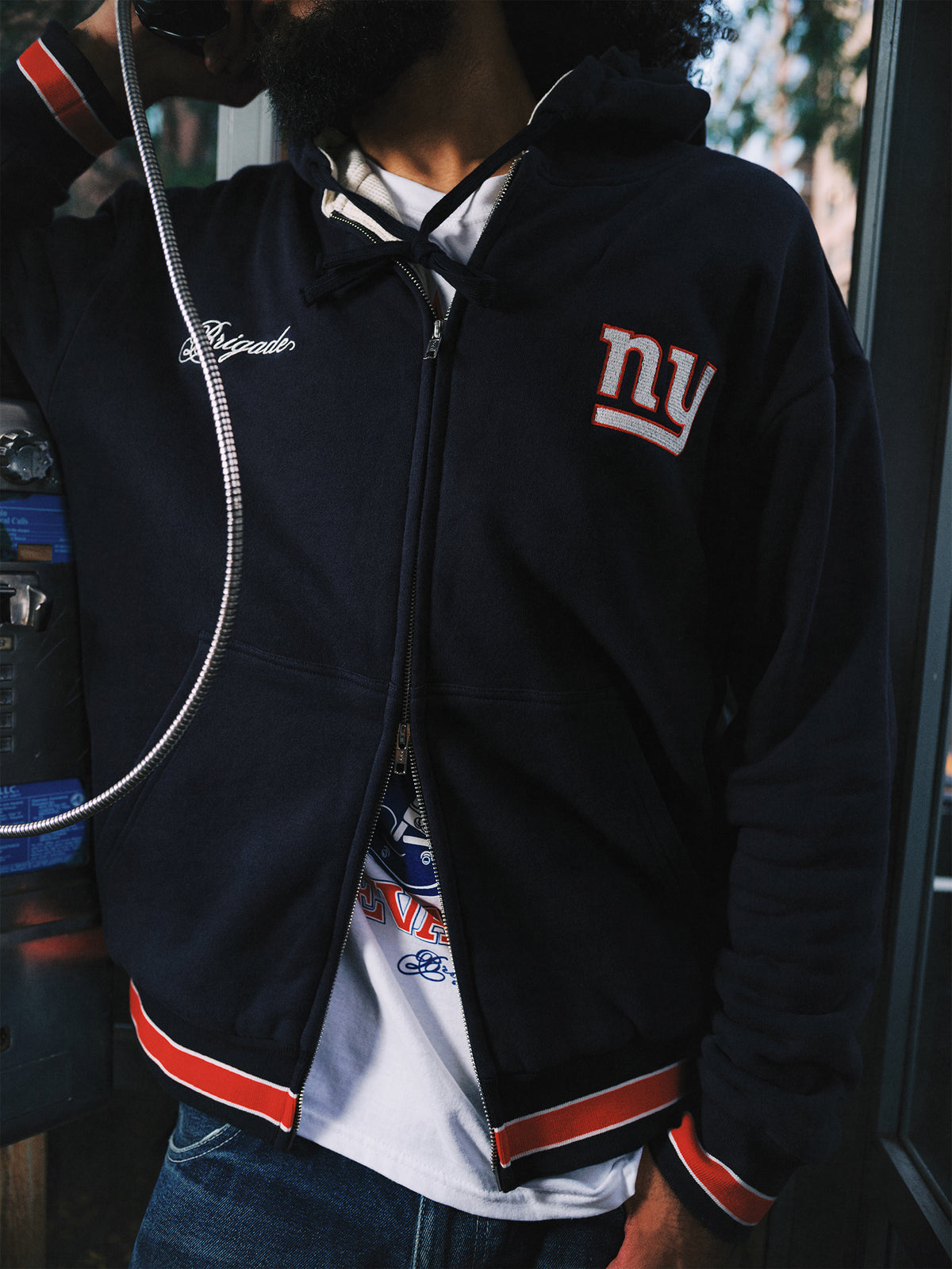 Brigade x Giants Nueva York Zip Up Hoodie