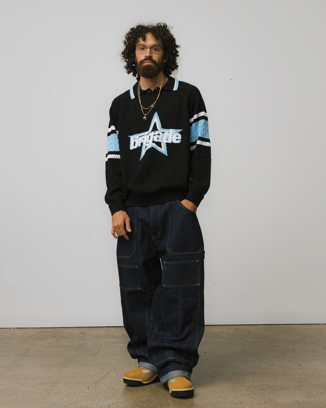 Star Logo Knitted Rugby