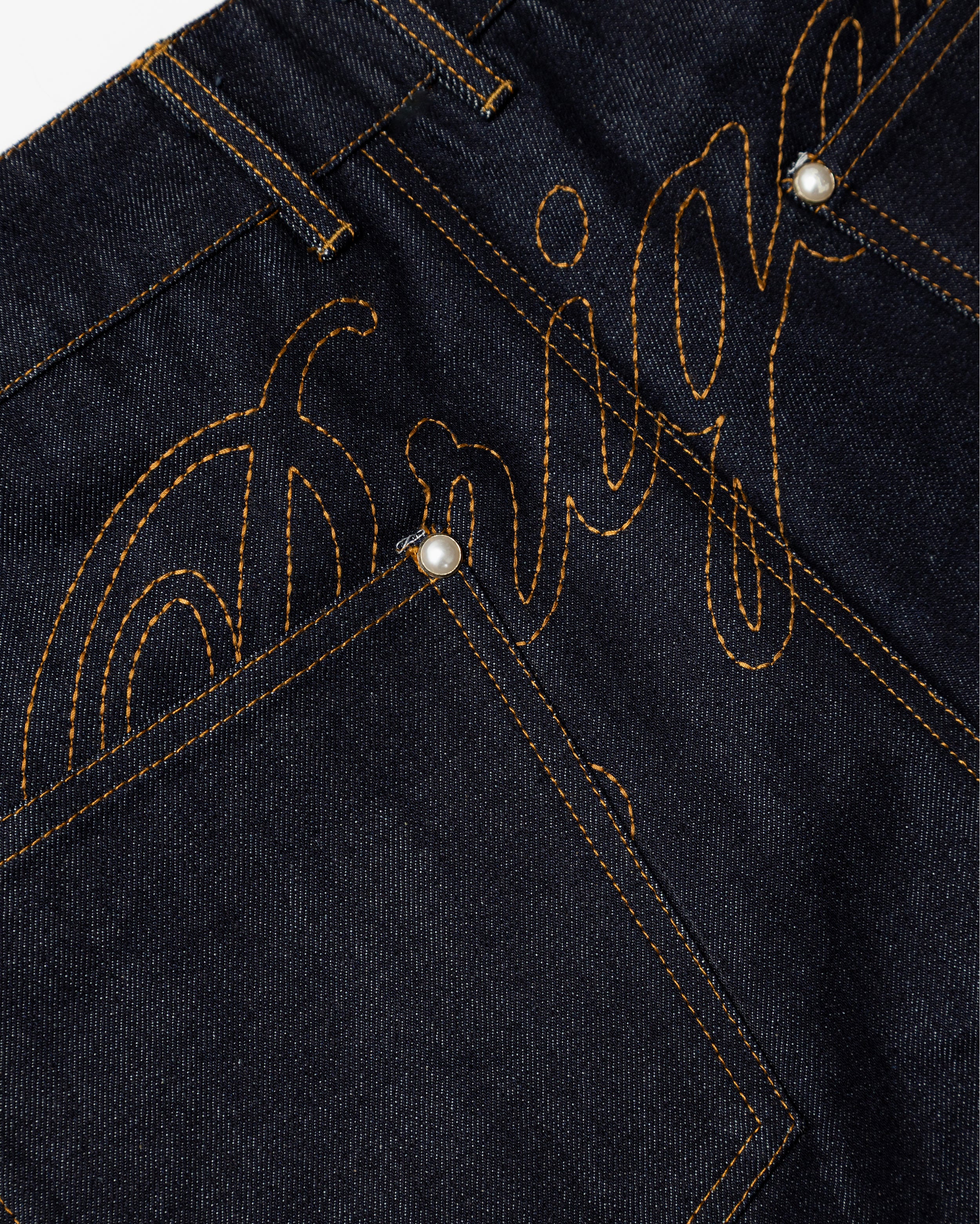 パンツ 25ss XL brigade usa studded denim shorts Studded Denim Shorts – Brigade USA